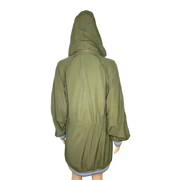 Free People Wind swept jacket size L Wild sage green - Picture 7 of 14